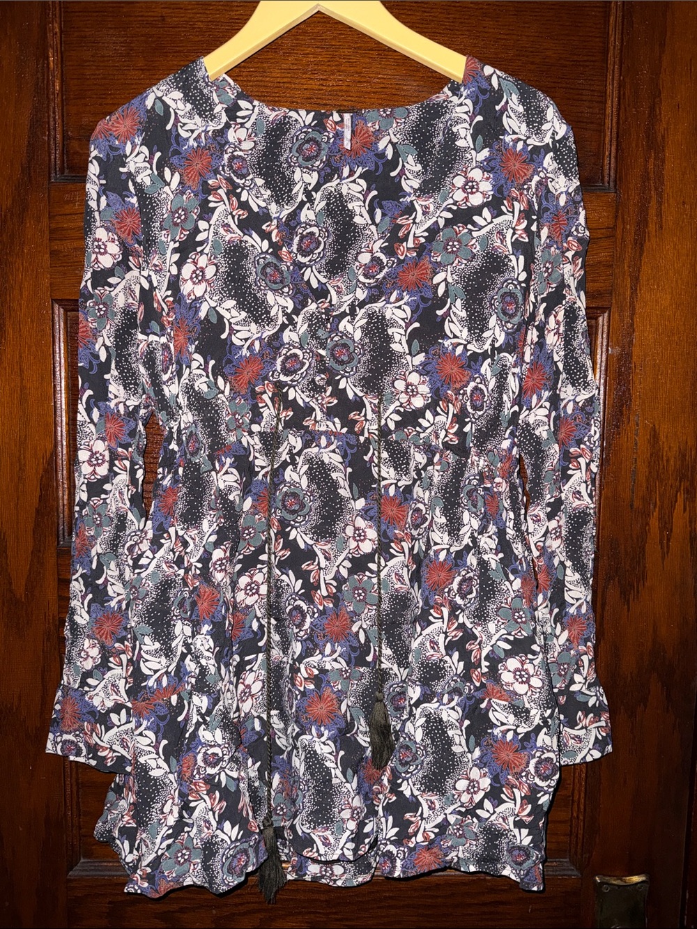 Small Free People Floral Mini Dress